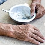 Hungry Old Man Empty Bowl