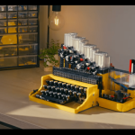 Man builds functional typewriter out of Legos