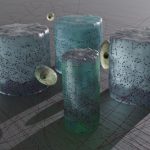 Light Responsive Hydrogel Microstructures Embedded Within a Collagen Network