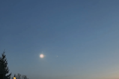 A meteor soared across Europe—and possibly hit a house