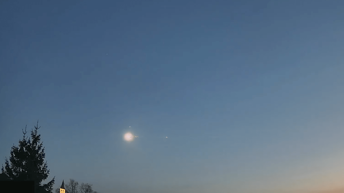 A meteor soared across Europe—and possibly hit a house