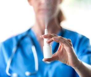 Nasal Spray Vaccine Concept