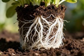 Plant Tightly Bound White Root Ball