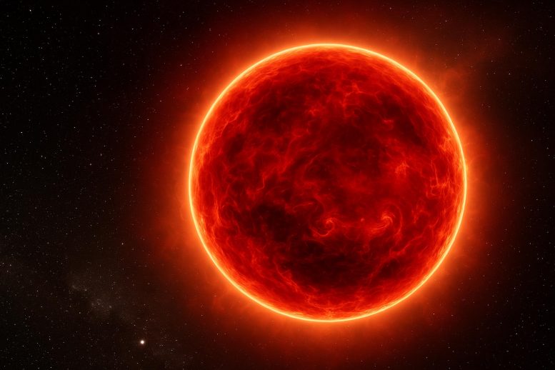 Red Giant Star Art Concept