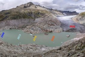 Rhone Glacier, Canton Valais, Switzerland