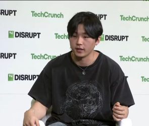 Cluely CEO Roy Lee at TechCrunch Disrupt