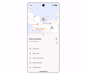 Android user tracking luggage