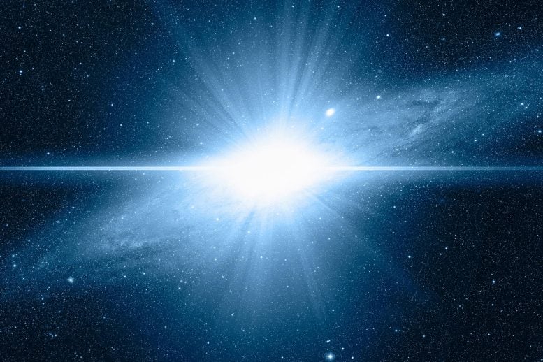 Supernova Explosion Galaxy Center