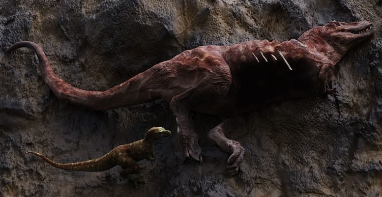 Tyrannosaur Scavenging