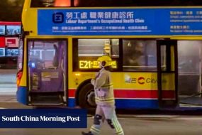 Man injured after lithium battery catches fire on Hong Kong bus