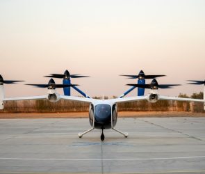 Joby electric aircraft on the tarmac