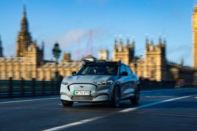 Wayve vehicle in London as the integration of physical AI into vehicles remains a primary objective for automakers looking to accelerate innovation.