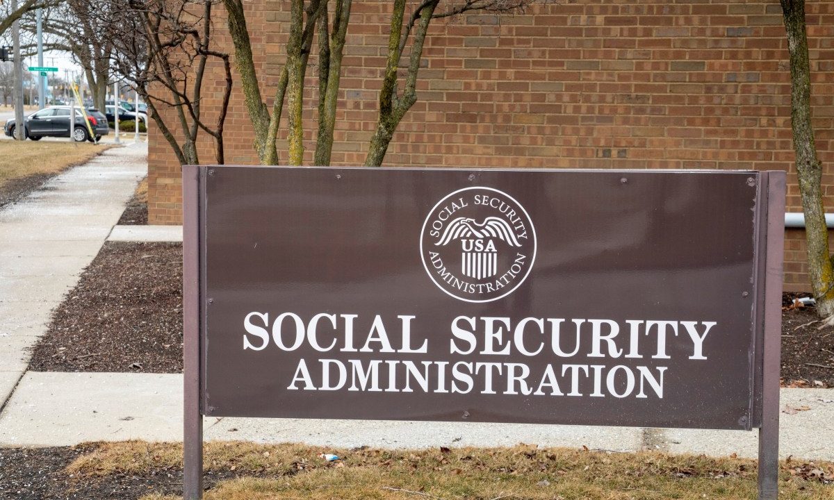 A Social Security Administration office in suburban Detroit.